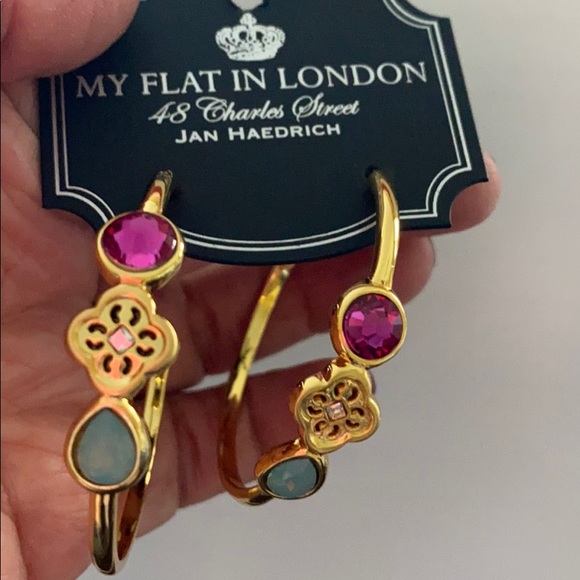 My Flat in London Jewelry My Flat In London Hoop Earings